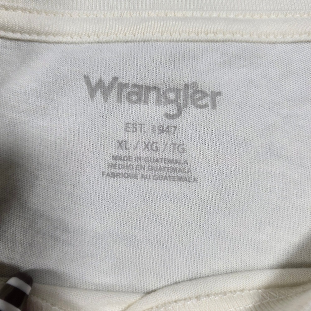 Wrangler Retro Spirit of the West Cactus Graphic T-Shirt Cream XL - Picture 2 of 9